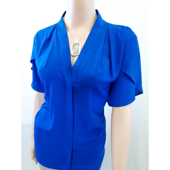 Calvin Klein Tops - Plus Size Calvin Klein Waterfall Blouse